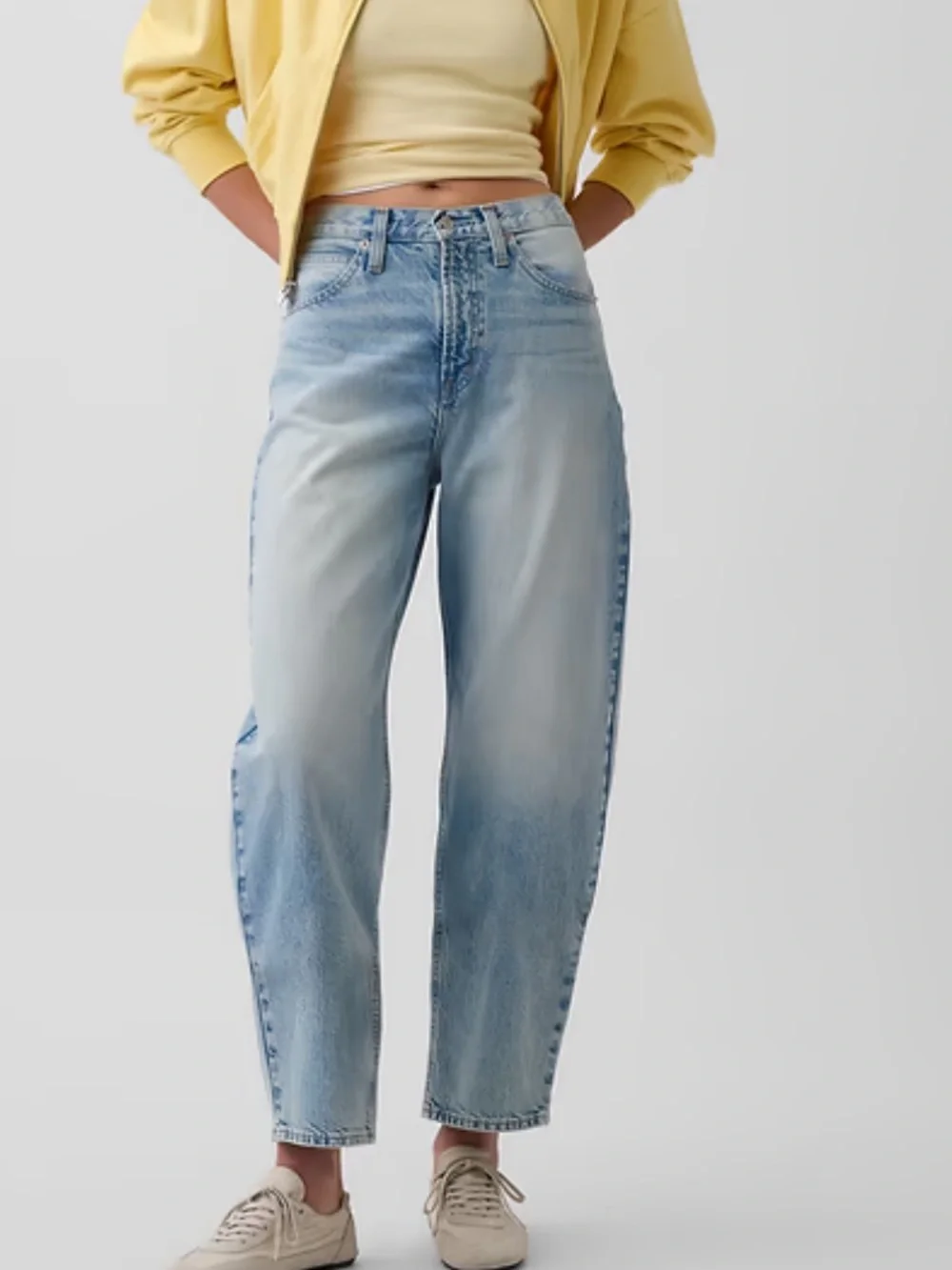 GAP Light Blue Boyfriend High-Rise Jeans